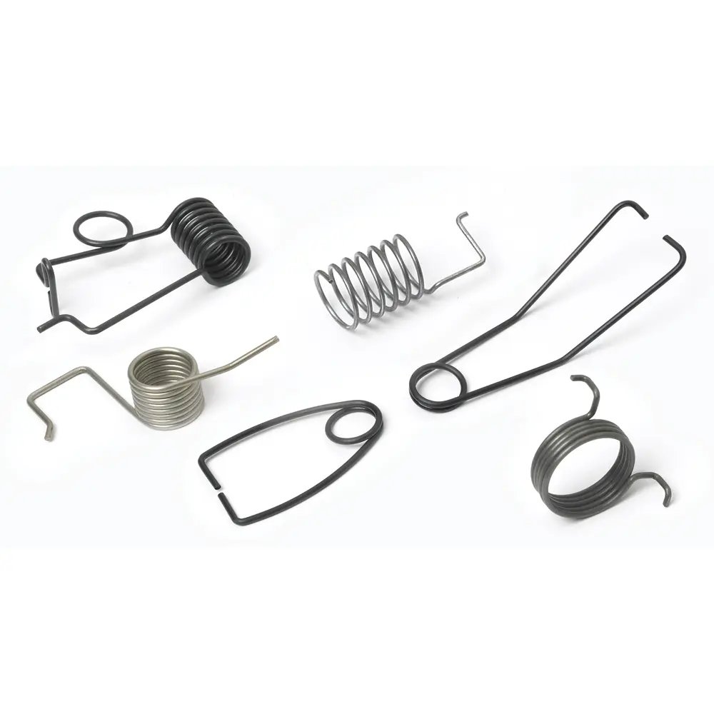 Custom steel torsion springs with required different shapes 